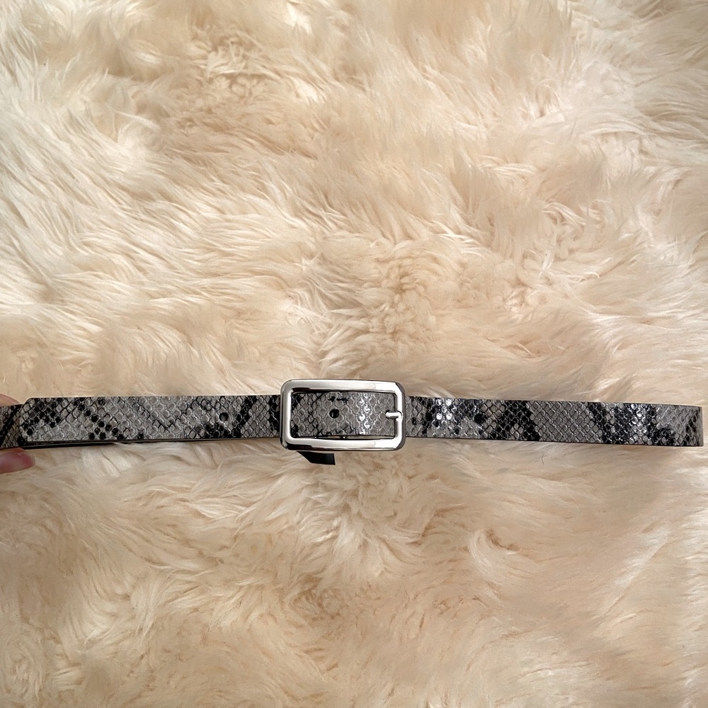 Express Snakeskin Belt. NWOT.